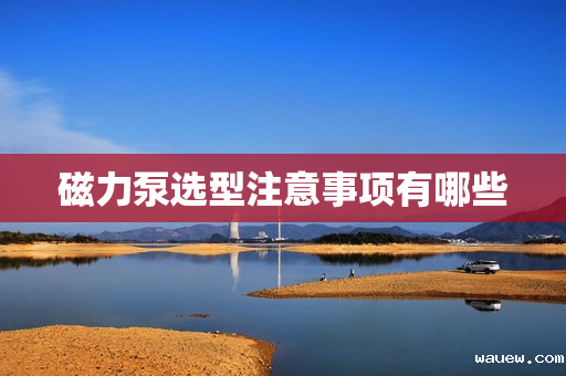 磁力泵选型注意事项有哪些 磁力泵选型注意事项有哪些