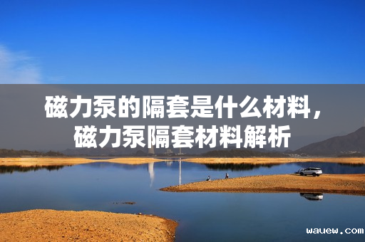 磁力泵的隔套是什么材料,磁力泵隔套材料解析 磁力泵的隔套是什么材料,磁力泵隔套材料解析