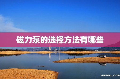 磁力泵的选择方法有哪些 磁力泵的选择方法有哪些