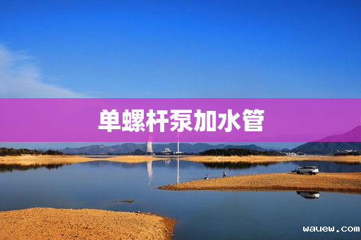 单螺杆泵加水管 单螺杆泵加水管