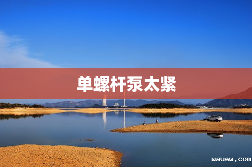 单螺杆泵太紧 单螺杆泵太紧