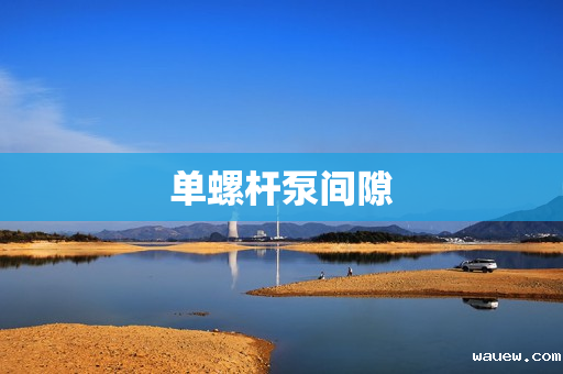 单螺杆泵间隙 单螺杆泵间隙