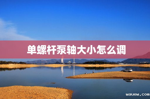 单螺杆泵轴大小怎么调 单螺杆泵轴大小怎么调