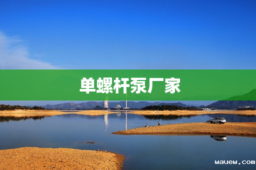 单螺杆泵厂家 单螺杆泵厂家