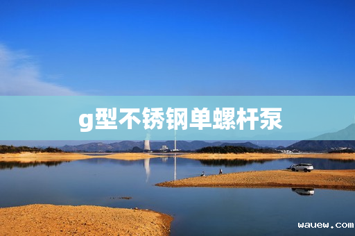 g型不锈钢单螺杆泵 g型不锈钢单螺杆泵