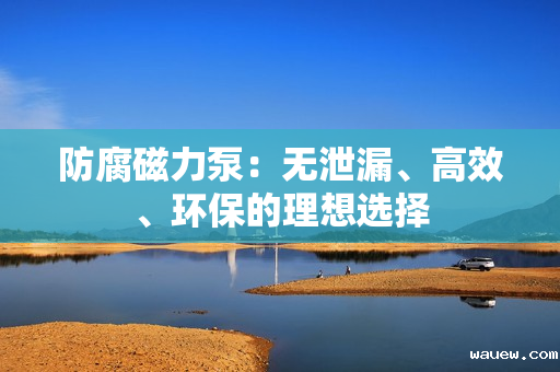 防腐磁力泵:无泄漏、高效、环保的理想选择 防腐磁力泵:无泄漏、高效、环保的理想选择