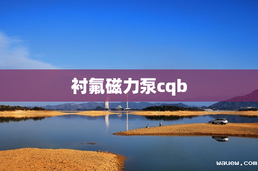 衬氟磁力泵cqb 衬氟磁力泵cqb