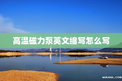高温磁力泵英文缩写怎么写 高温磁力泵英文缩写怎么写