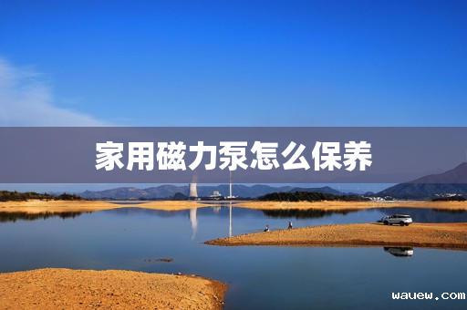 家用磁力泵怎么保养 家用磁力泵怎么保养