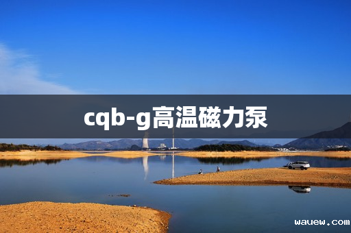 cqb-g高温磁力泵 cqb-g高温磁力泵