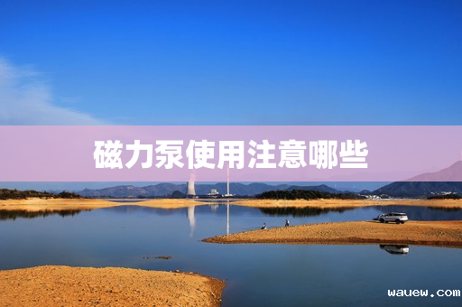 磁力泵使用注意哪些 磁力泵使用注意哪些