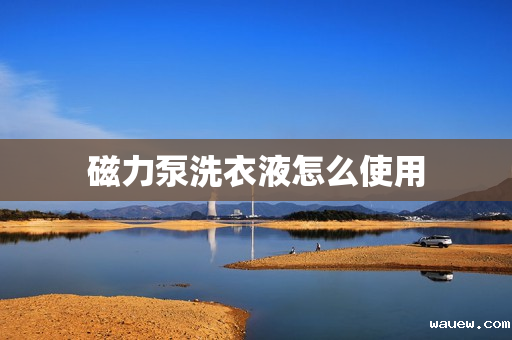 磁力泵洗衣液怎么使用 磁力泵洗衣液怎么使用