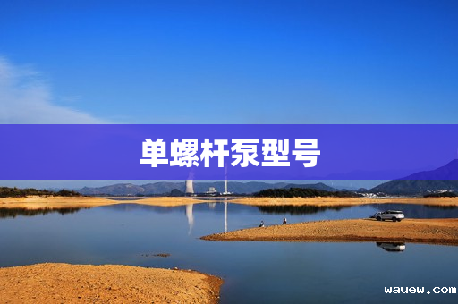 单螺杆泵型号 单螺杆泵型号