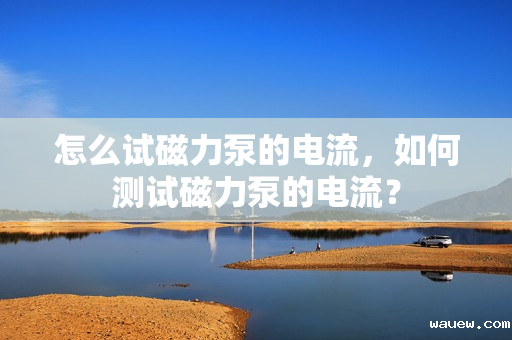 怎么试磁力泵的电流，如何测试磁力泵的电流？