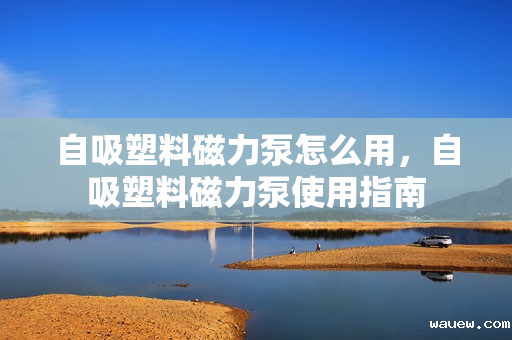 自吸塑料磁力泵怎么用，自吸塑料磁力泵使用指南