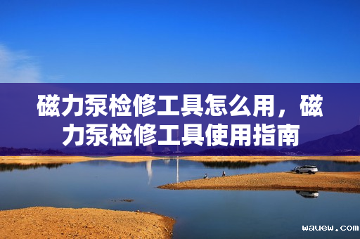 磁力泵检修工具怎么用，磁力泵检修工具使用指南