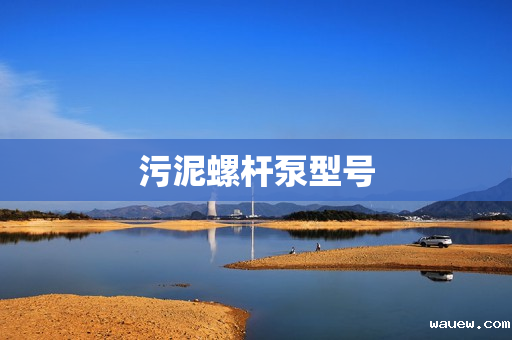 污泥螺杆泵型号