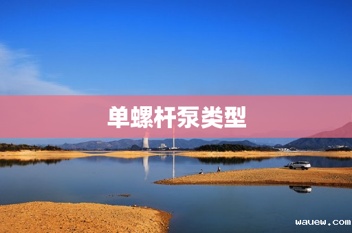 单螺杆泵类型