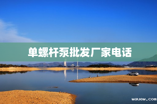  单螺杆泵批发厂家电话