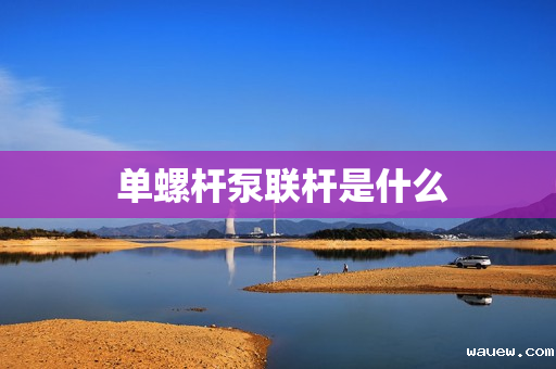  单螺杆泵联杆是什么