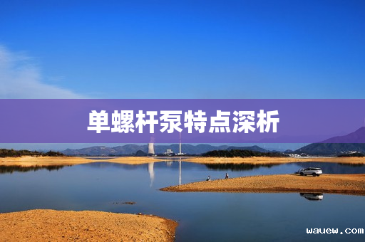 单螺杆泵特点深析