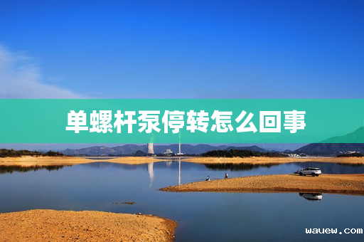  单螺杆泵停转怎么回事