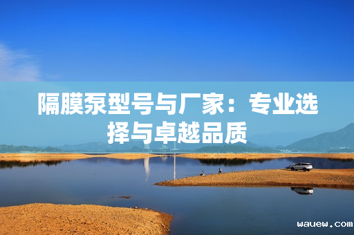 隔膜泵型号与厂家：专业选择与卓越品质