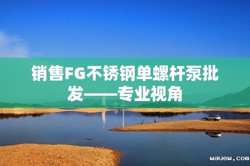 销售FG不锈钢单螺杆泵批发——专业视角