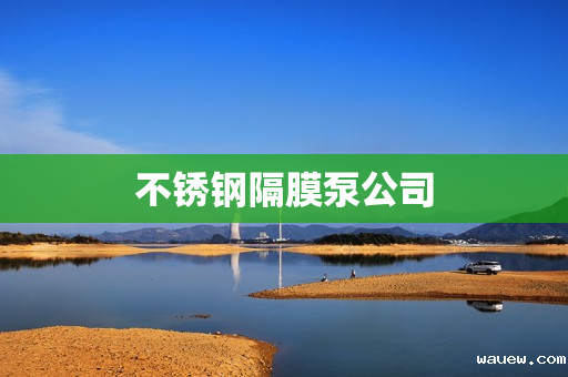 不锈钢隔膜泵公司