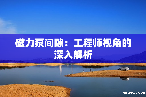 磁力泵间隙：工程师视角的深入解析