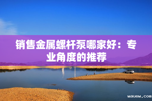 销售金属螺杆泵哪家好：专业角度的推荐