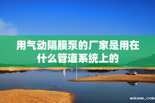 用气动隔膜泵的厂家是用在什么管道系统上的