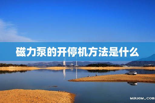 磁力泵的开停机方法是什么