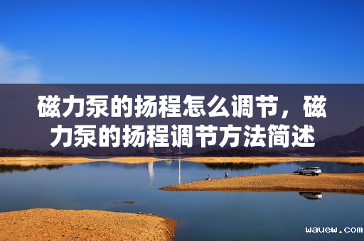 磁力泵的扬程怎么调节，磁力泵的扬程调节方法简述