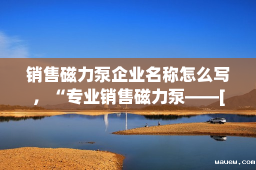 销售磁力泵企业名称怎么写，“专业销售磁力泵——[企业名称]，引领行业先锋”