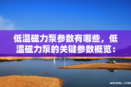 低温磁力泵参数有哪些，低温磁力泵的关键参数概览：从性能到规格的全面解析