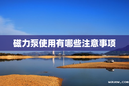 磁力泵使用有哪些注意事项