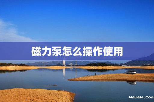 磁力泵怎么操作使用