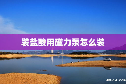 装盐酸用磁力泵怎么装