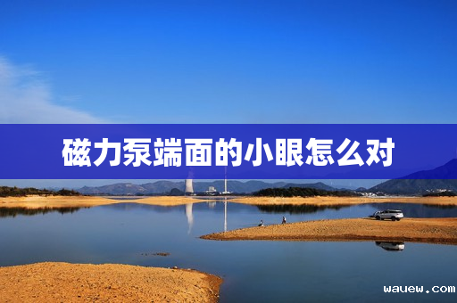 磁力泵端面的小眼怎么对