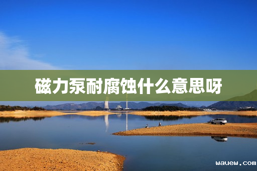 磁力泵耐腐蚀什么意思呀