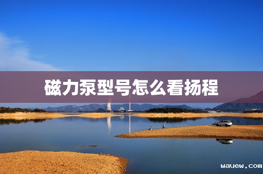 磁力泵型号怎么看扬程