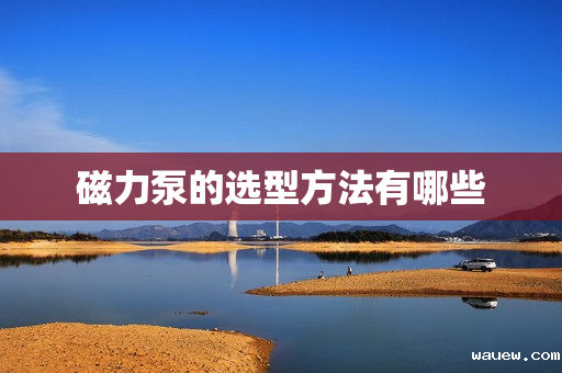 磁力泵的选型方法有哪些