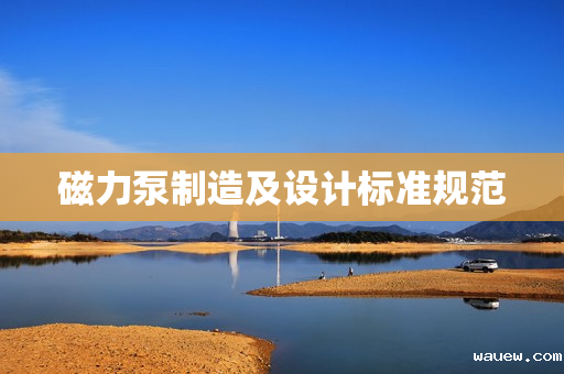 磁力泵制造及设计标准规范