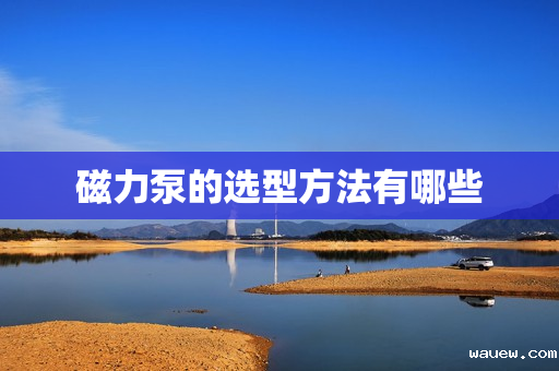 磁力泵的选型方法有哪些