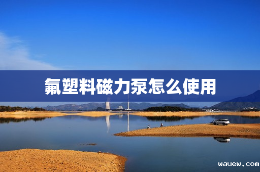 氟塑料磁力泵怎么使用