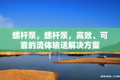 螺杆泵，螺杆泵，高效、可靠的流体输送解决方案