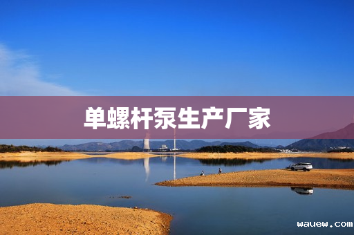 单螺杆泵生产厂家