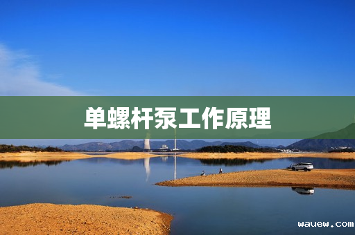 单螺杆泵工作原理